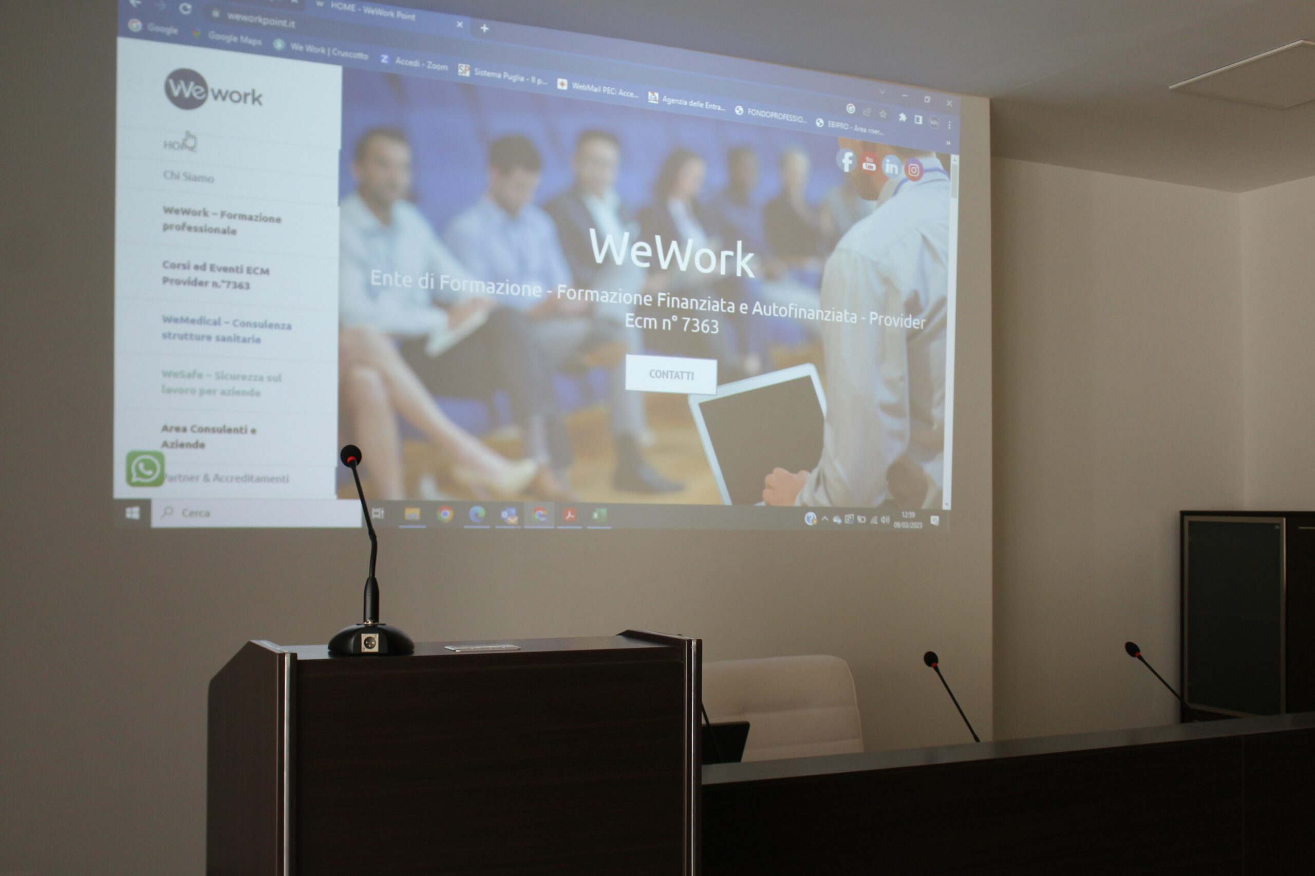 sala convegni coworking bari